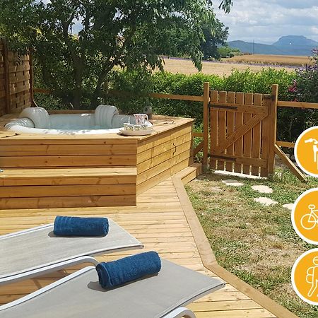 Cottage Combet Gîte Climatisé avec Jacuzzi Marsanne Esterno foto